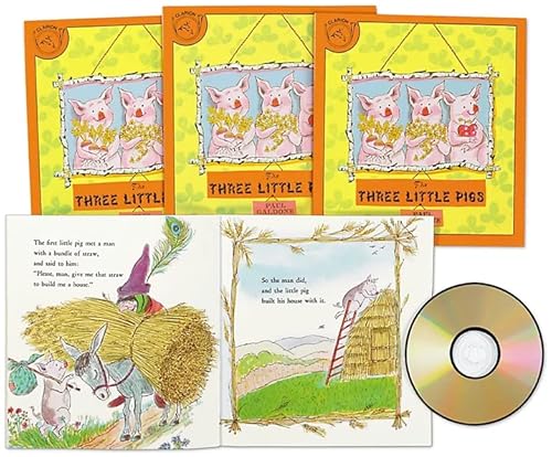 The Three Little Pigs Read-Along Set 0358108810 Book Cover