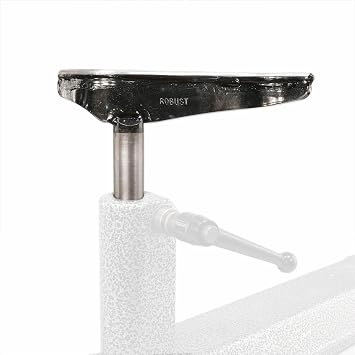 Robust,#39;S Curved Tool Rest, 9" Wide, Long 1" Post