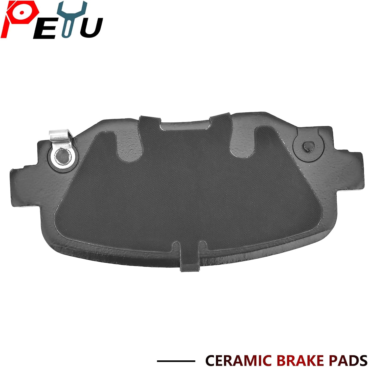 D1809 D1811 Front Rear Ceramic Disc Brake Padsfor 2016-2021 Fiat 500X, for 2015-2022 Jeep Renegade, 8Pcs Driver and Passenger Side