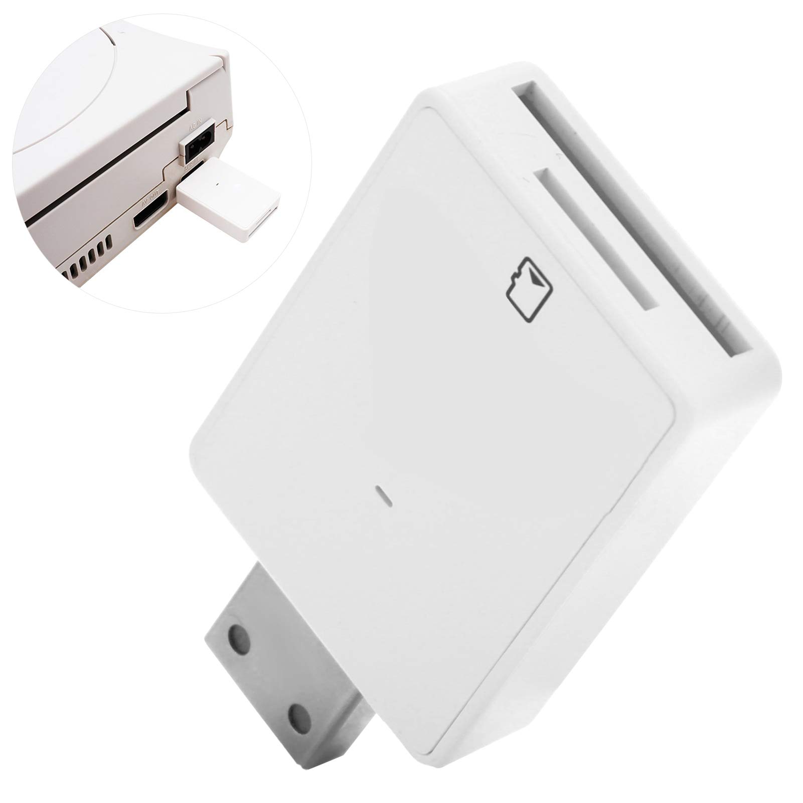 Generic Adaptador de Tarjeta de Memoria para Lector de Consola de Juegos Dreamcast Plug and Play para V4.0