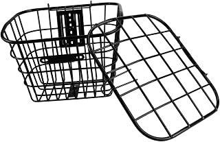 Stainless Steel Wire Bike Basket, Corrosion Proof Storage Rack