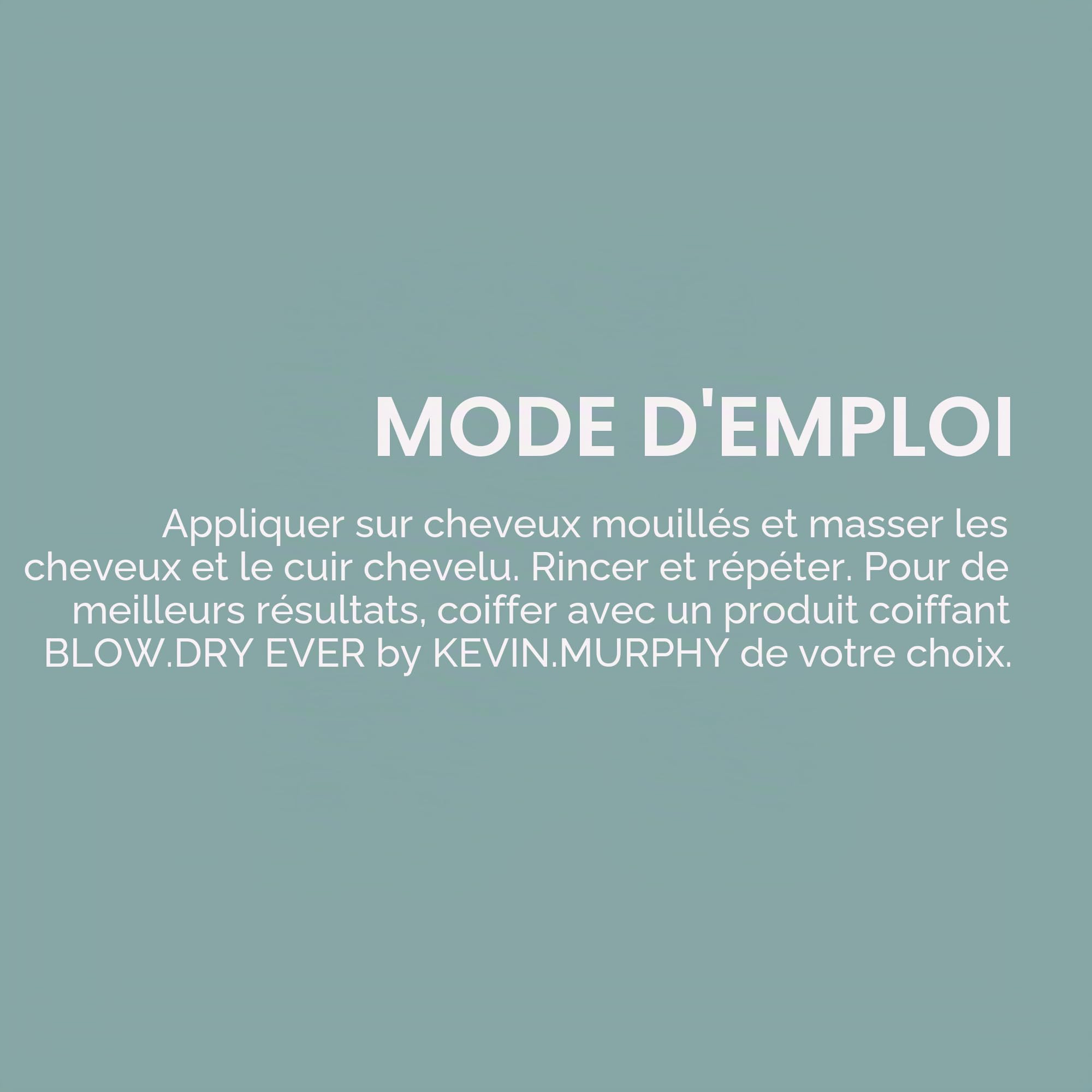 KEVIN MURPHY Blow.Dry Wash Nourishing and Repairing Shampoo 1000 ml