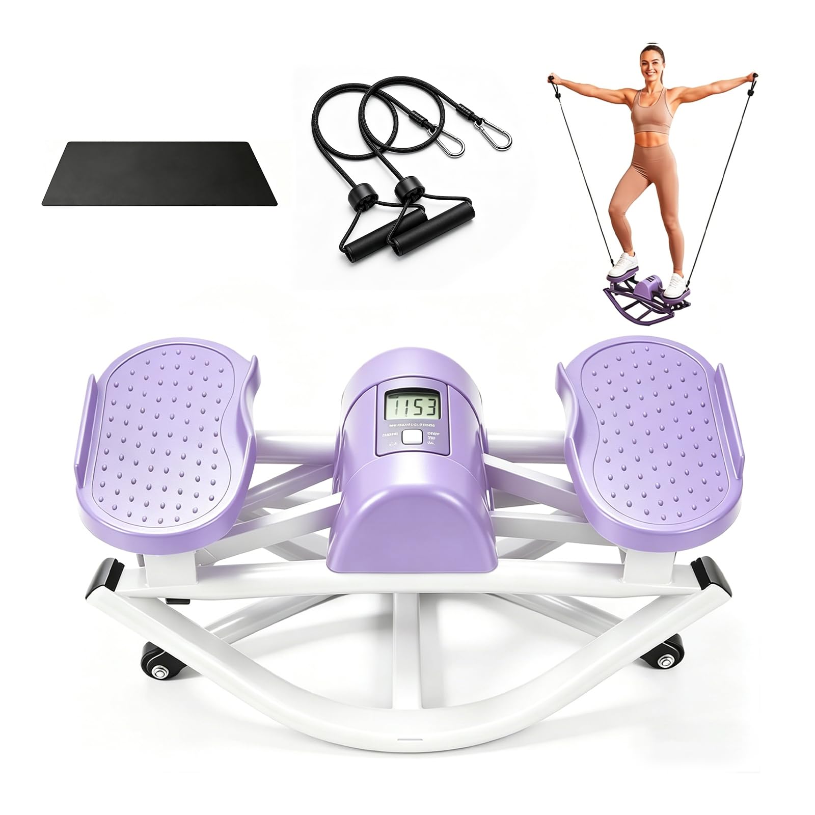 Rock Stepper, Portable Balance Exerciser Stepper Machine