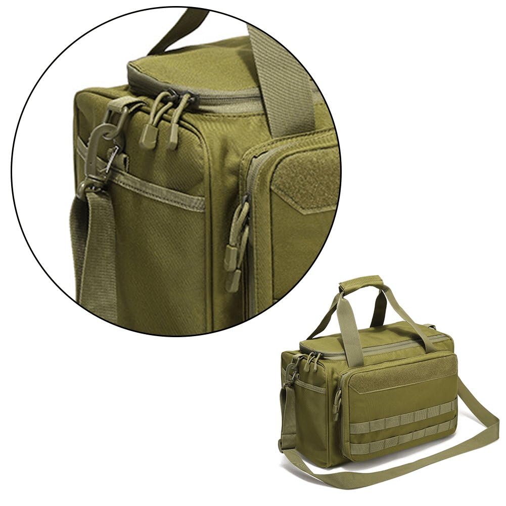Bolsa De Alcance Táctico, Bolsa De Lona Impermeable para Tiro, Bolsa De Transporte para Bolsa Táctica, Herramientas De Caza Aire Libre, Maleta De Equipaje
