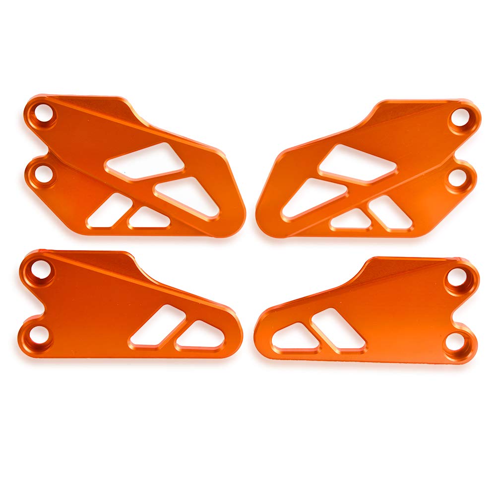 Moto Protection du Talon Protecteur de Repose-Pied Avant et Arrière pour DUKE 125 250 390 2017 2018 2019