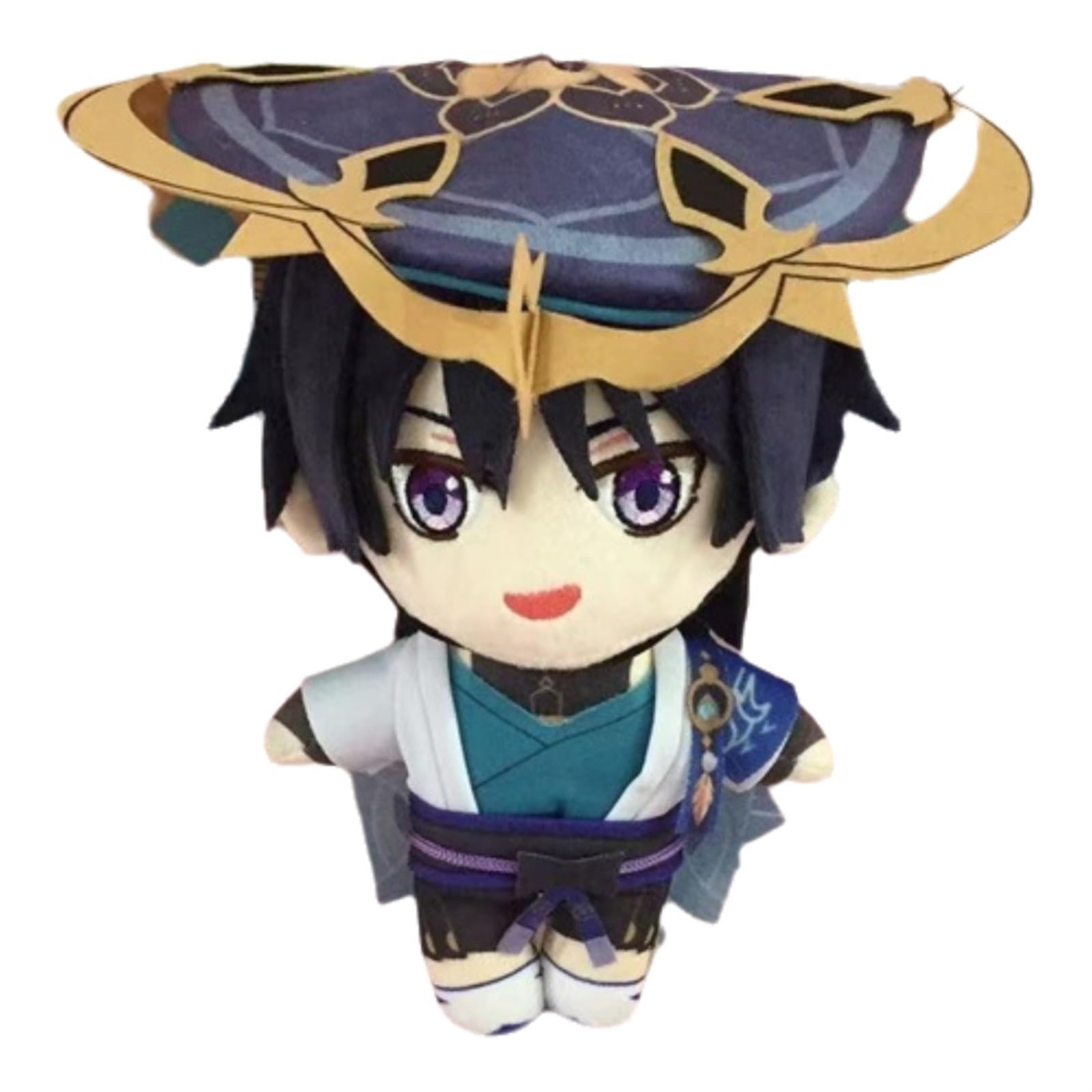 KUKUShining Genshin Plush, 20CM Soft Anime Impact Figure Stuffed Plushie Cute Cartoon Toy Doll For Gamer Fans Gifts(Wanderer) โ image 1