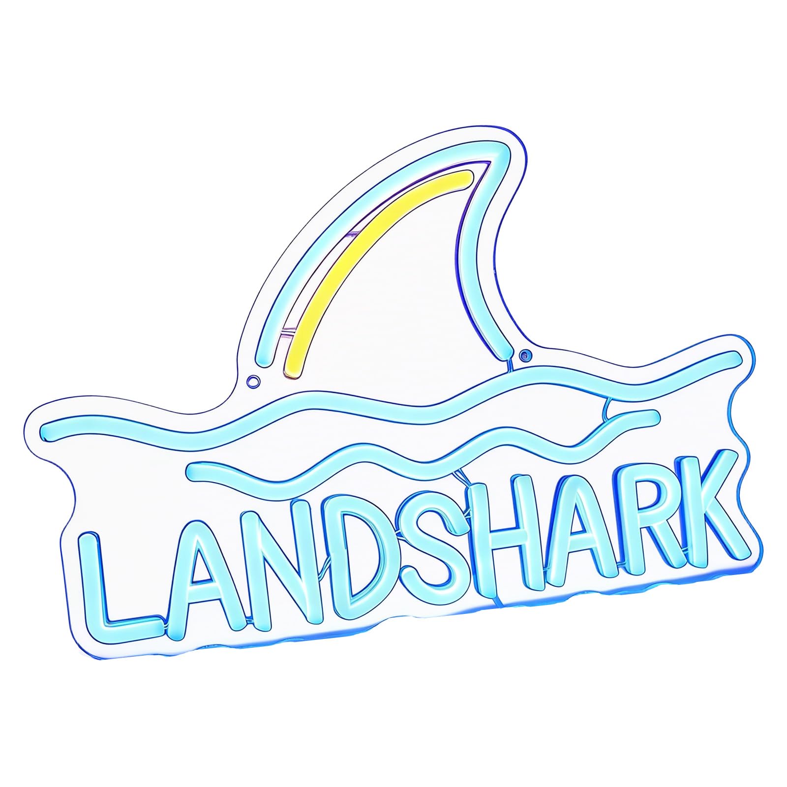 Hsioluted Landshark 43X29 Beautiful Decorative Light Football Theme Party Moods Light Suitable For Creating Pleasant Environment In Any Space Football Cave Lighting
