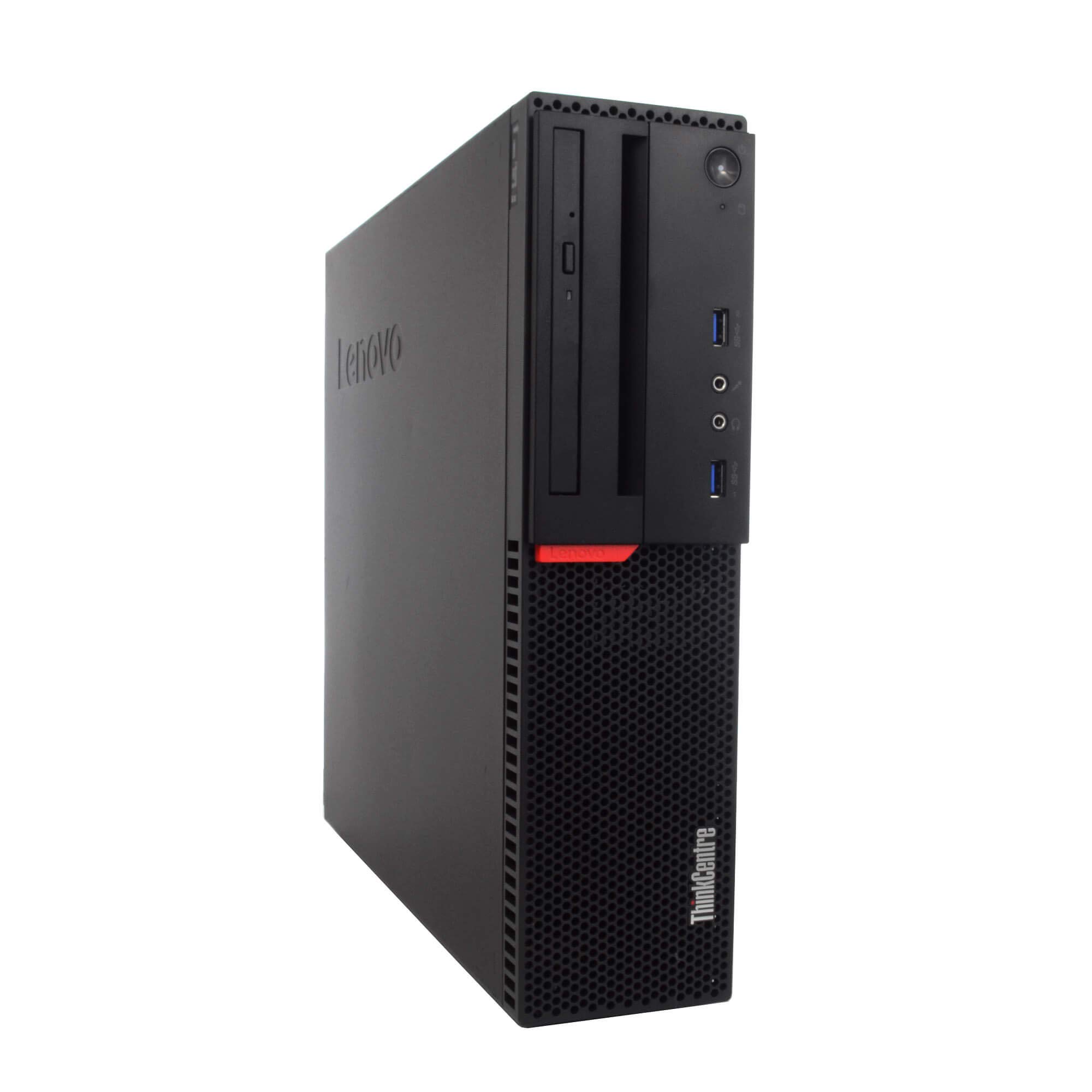Lenovo M900 Small Form PC Desktop Computer - Intel i5-6500 3.20GHz, 16GB RAM, 2TB HDD, Windows 10 Pro, New 23.6 FHD Monitor, Wireless Keyboard & Mouse, New 16GB Flash Drive, Wi-Fi (Renewed)