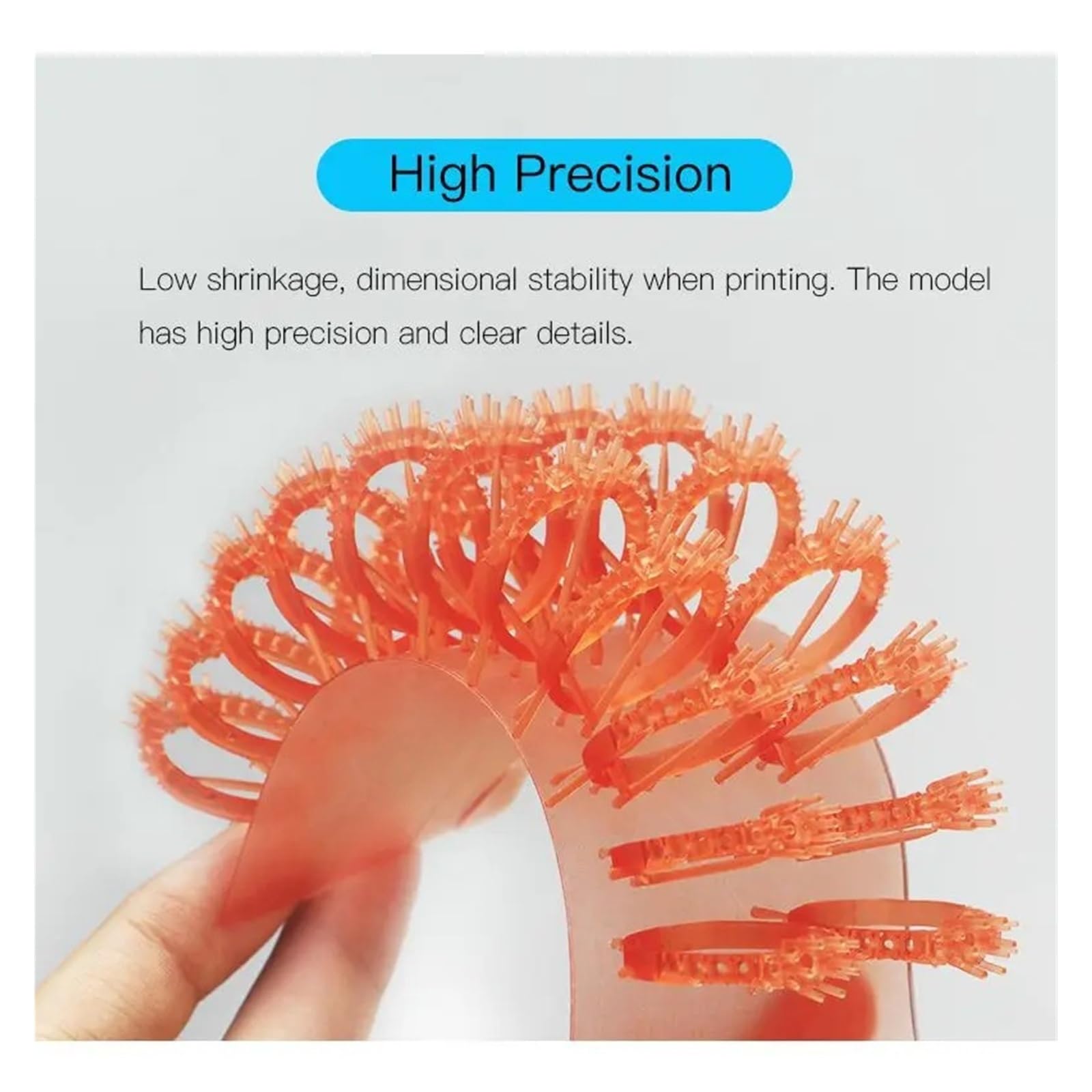 Resina UV Estándar De 3 Kg For Impresora 3D Photon, Material De Impresión, Modelos De Figuras, LCD UV, Líquido Normal, Compatible con Photon(3kg White)