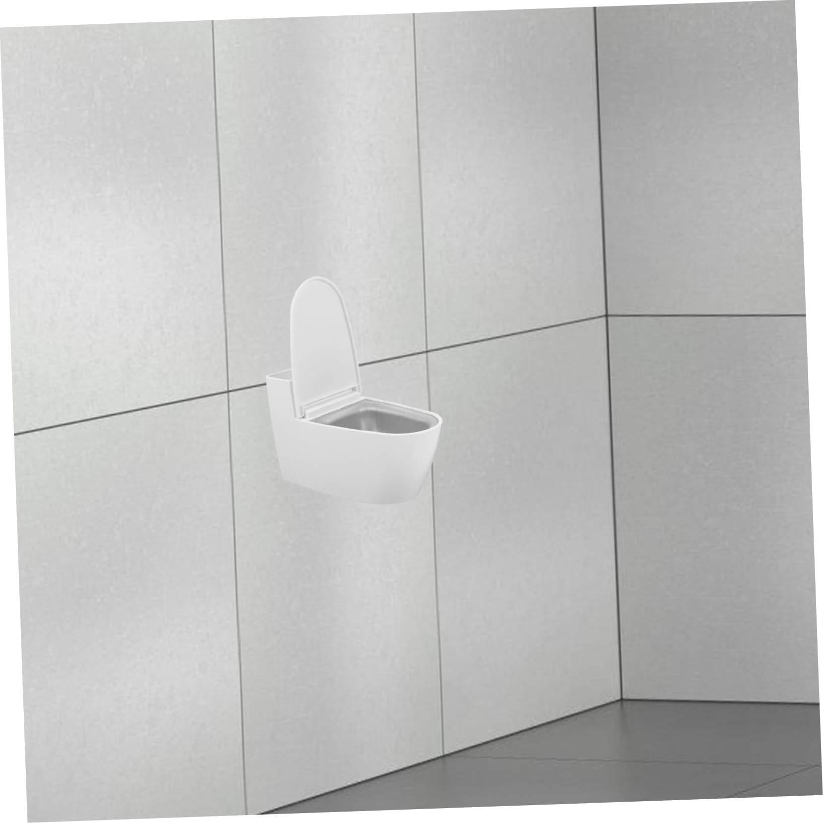 ステンレス製壁取り付け型灰皿 Amazon.co.jp: 壁に取り付けられた灰皿