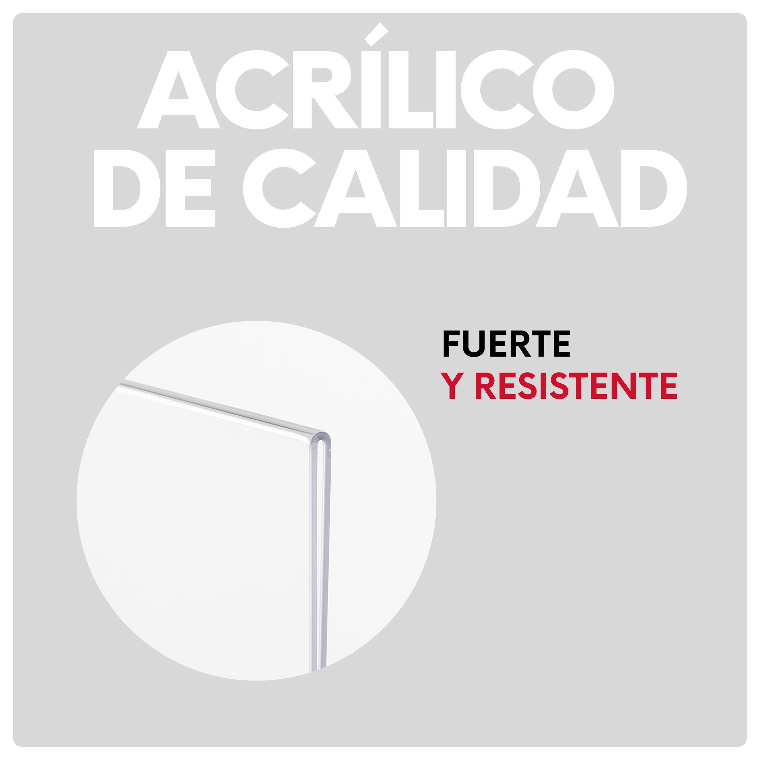 Expositor Metacrilato A3 Vertical - Pack 6unid | Porta Menus Sobremesa Resistente y Fácil Limpieza | Expositor Sobremesa para Publicidad de Tiendas y Cartas de Restaurante