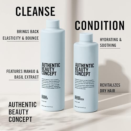 Miniatura 2 de Authentic Beauty Concept Hydrate Cleanser  Champú  Cabello normal a seco o rizado  Añade humedad y brillo  Vegano y libre de crueldad  Sin sulfatos