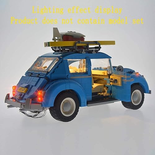 Miniatura 5 de Juego de luces compatible con Lego Beetle Car Creator Expert 10252 (juego de modelos no incluidos)