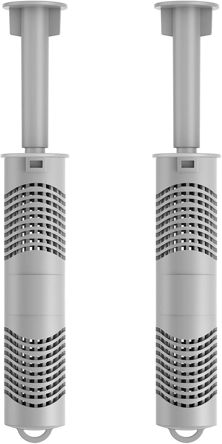 2 Gray Spa Mineral Silver Ion Cartridge Sticks  Daily Maintenance for Fresh, Crystal Clear Hot Tubs