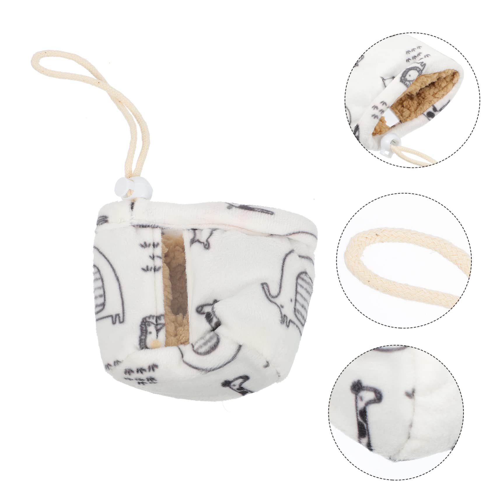 ibasenice 5 Piezas Cubre Biberones Anti Caída Decoración del Coche Funda Portátil para Biberón Calentador De Biberones De Viaje Tapa De Biberón Niño Pequeño Leche Aislamiento Sherpas