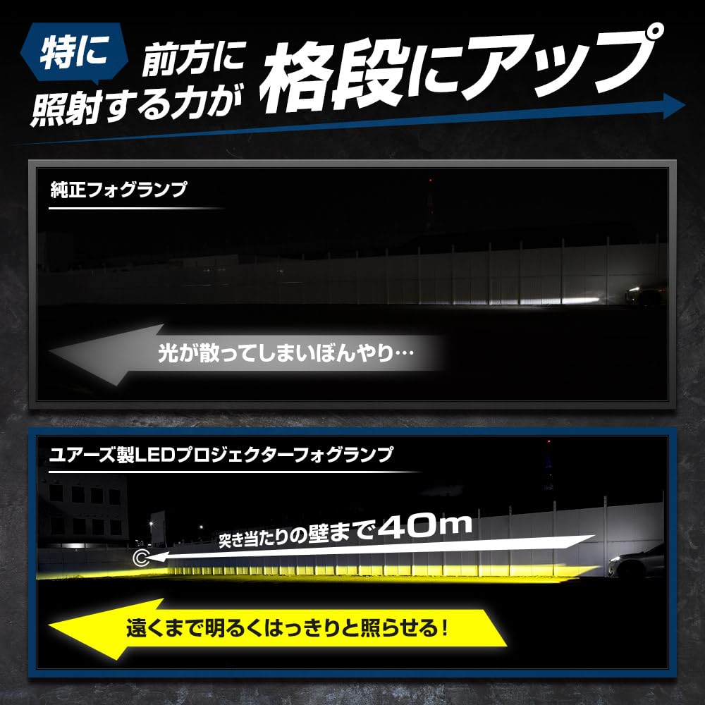 Amazon | YOURS(ユアーズ): レクサス LBX 専用 LEDプロジェクター
