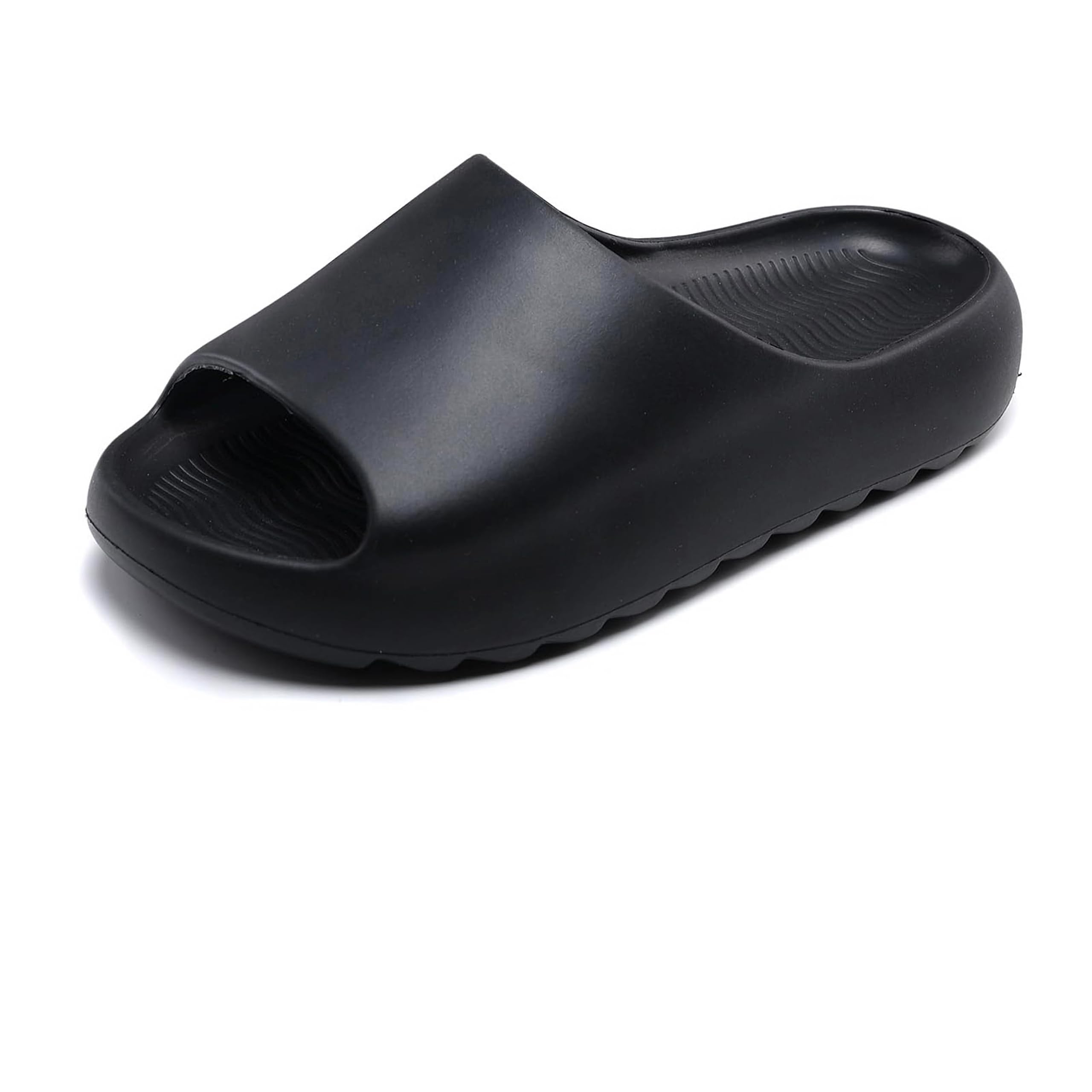 Cloud Slippers for Women and Men, Recovery Slides Ultimate Comfort Lightweight Pillow Open Toe Thick Sole Shower Shoes House Indoor Outdoor Beach Sandals with Low Arch Support