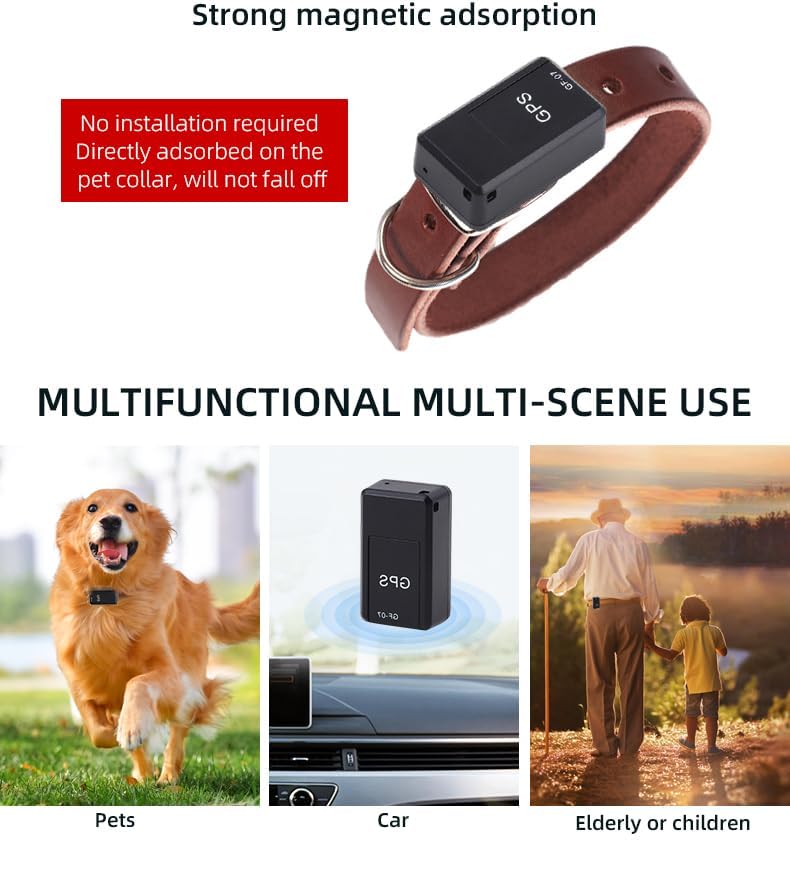 Image of TMY Mini Magnetic GPS Tracker | Real Time Location | Portable Safety Solution | Magnetic Wireless Hidden Tracking Device for Cars, Bikes, Kids, Pets, and Personal Items (TMY37)