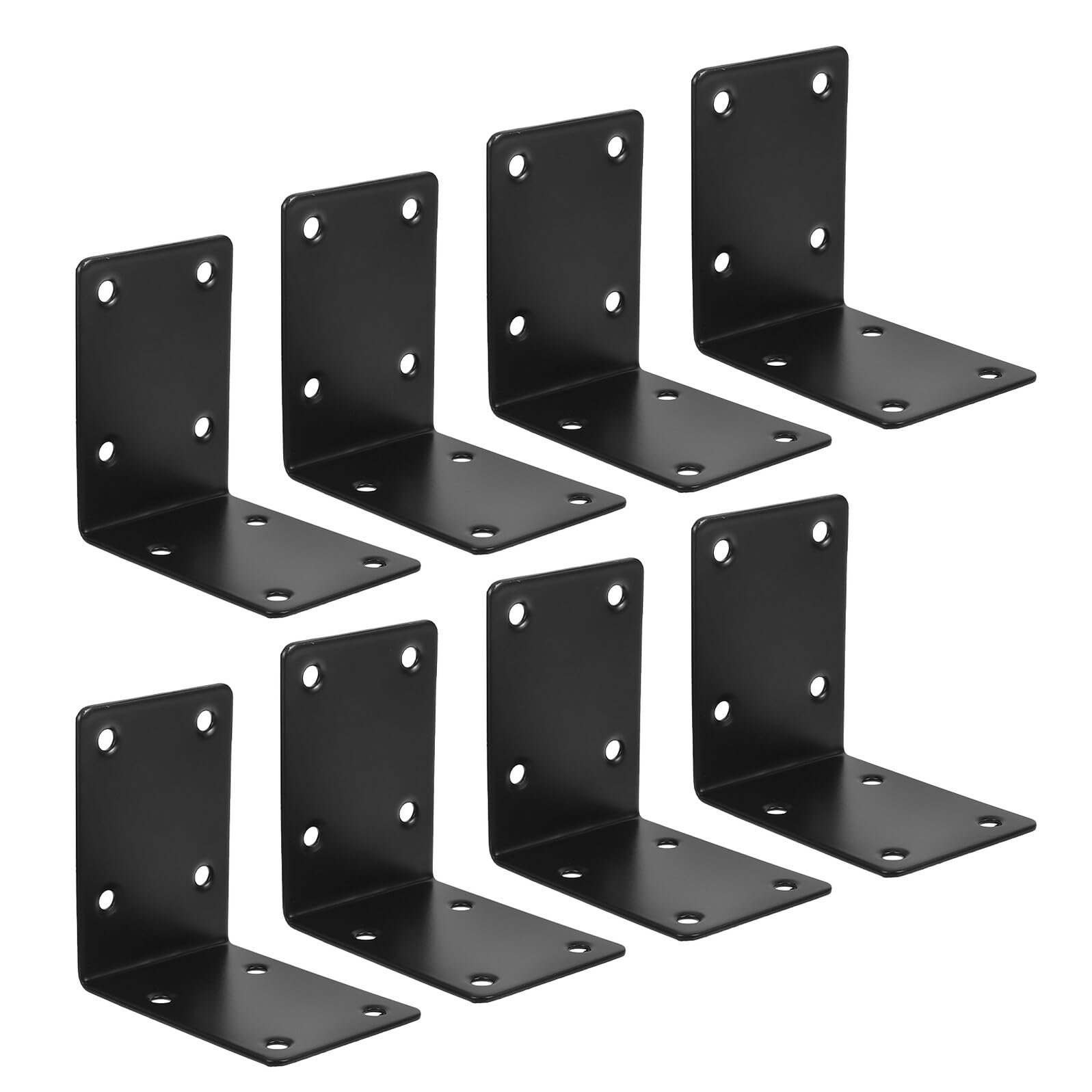 Équerre angle noire pour jardinières surélevées et décoration de balcon moderne