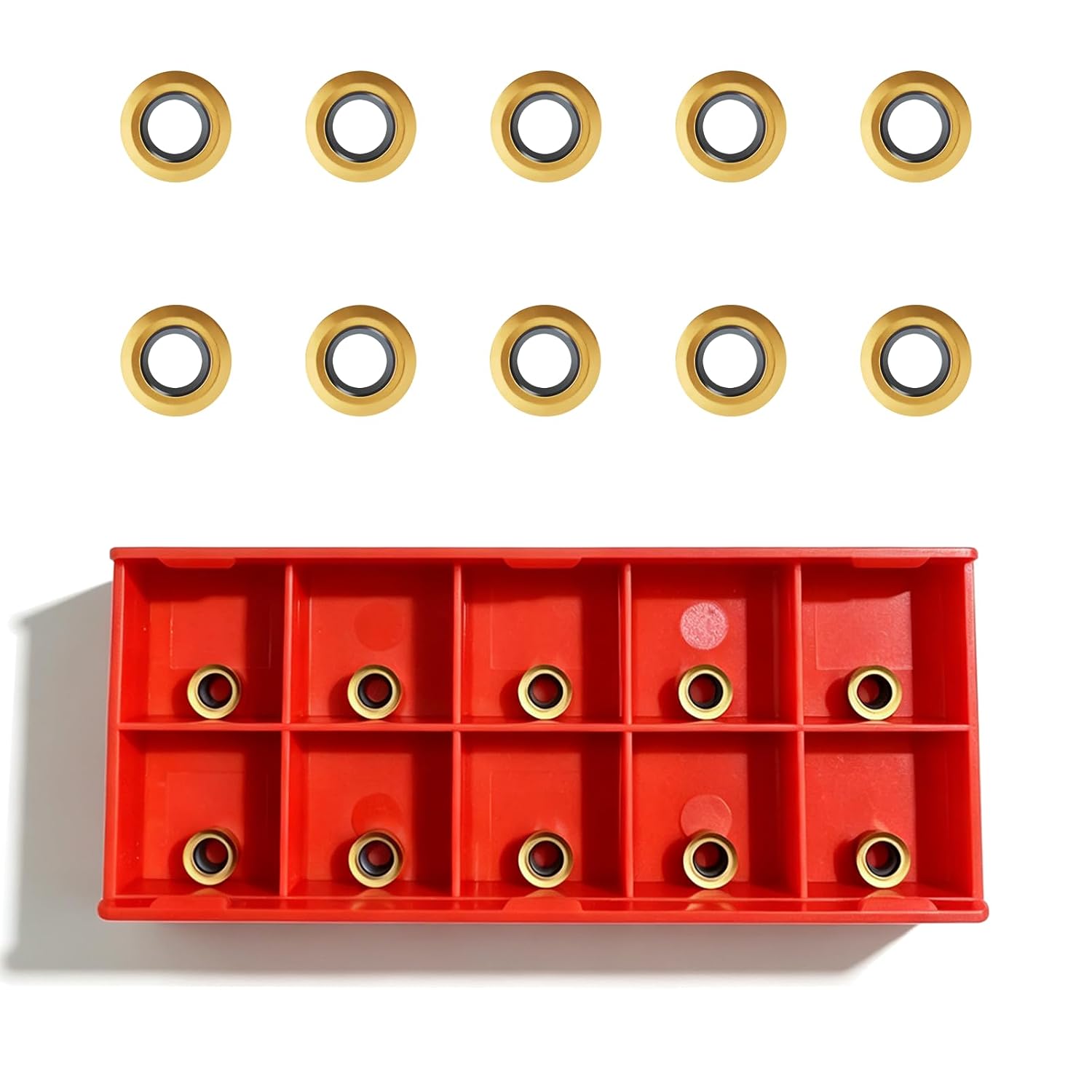 10PCS RCMT0602 Round Carbide Inserts for SRACR/L SRDCN Holders