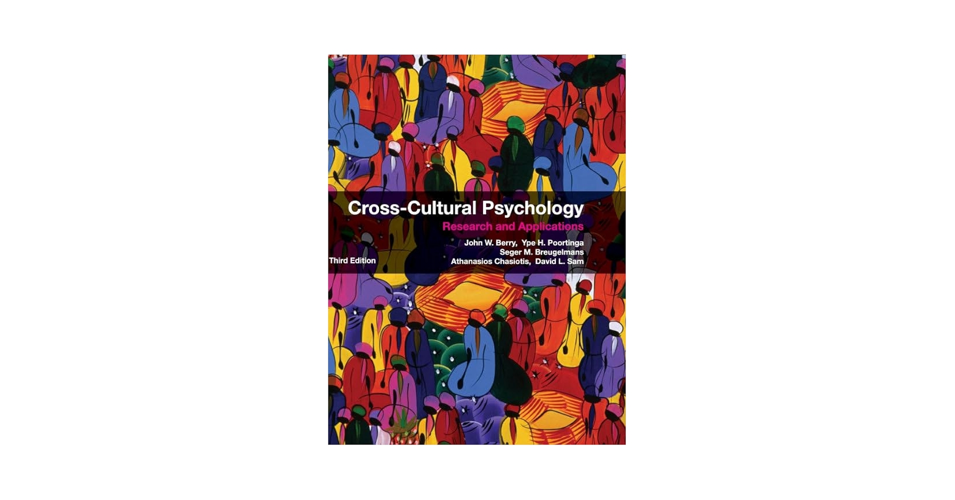 多文化共生 異文化適応心理学 MULTICULTURAL PSYCHOLOGY Cultural Psychology: Cross-Cultural and Multicultural