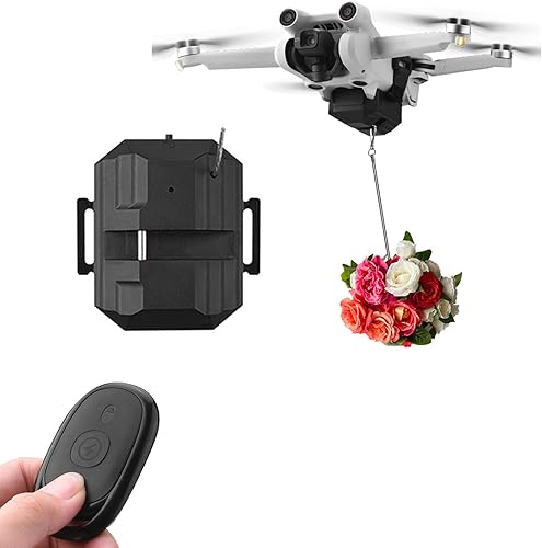 Miniatura 1 de Sistema Airdrop compatible con DJI Mini 4 Pro/Mini 3/Mini 3 Pro/Mini 2/Mini SE Drone Payload Dropper Release Dropper System Delivery Transport