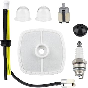 SRM 225 SRM 210 Air Filter Primer Bulb Gasket Kit for Echo SRM-225 PAS-225 SRM-210 SRM-2100 SRM-211 SRM-230 GT-200R PB200 PB201 PB250 PB250LN ES250 Leaf Blower HCR150 HCR151 Trimmer Parts