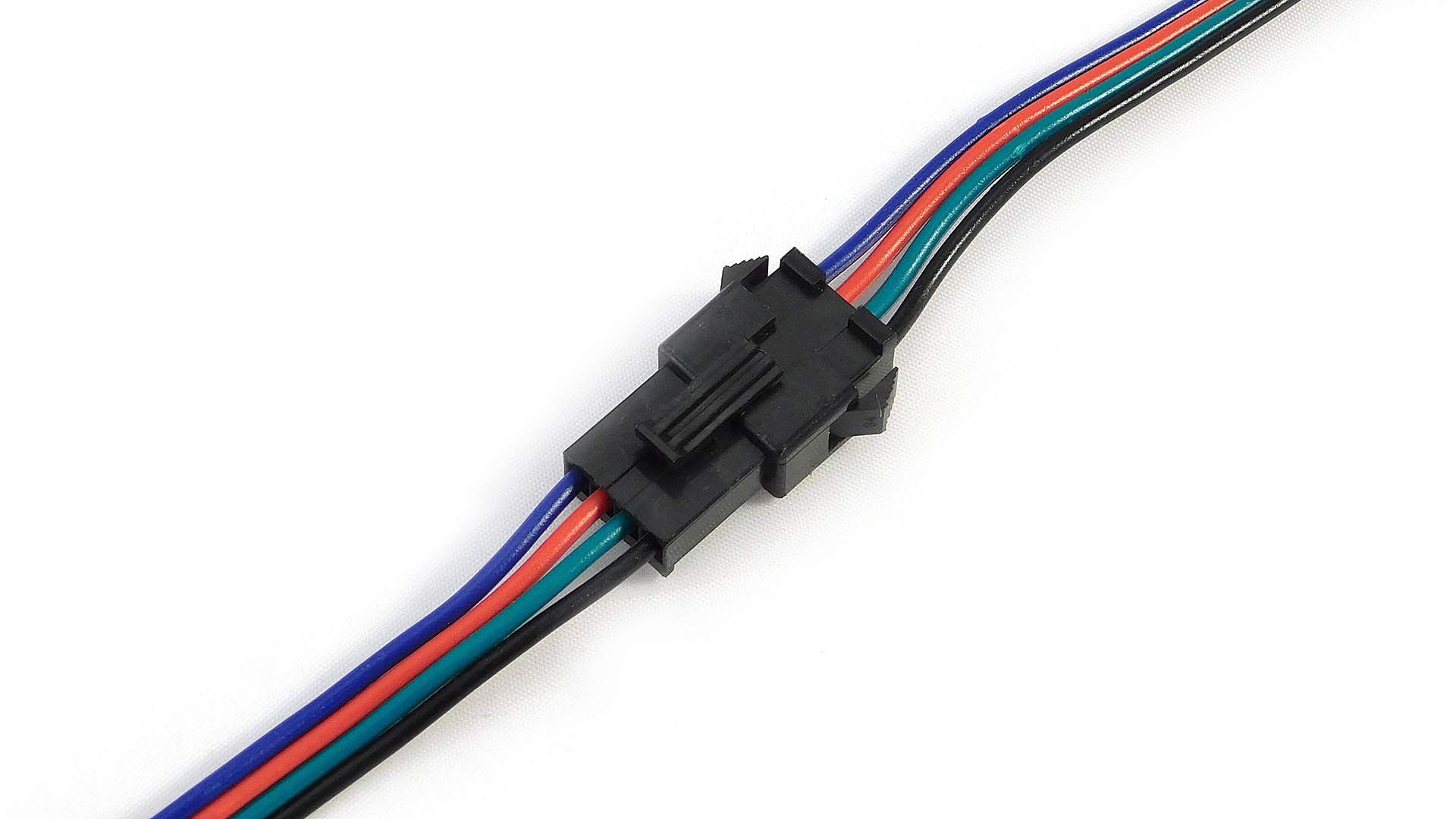Invento 8pcs - 4 sets 4 pin Male & Female 4 wire JST Connector Cable Lock Type for LED Lights DIY Projects 3