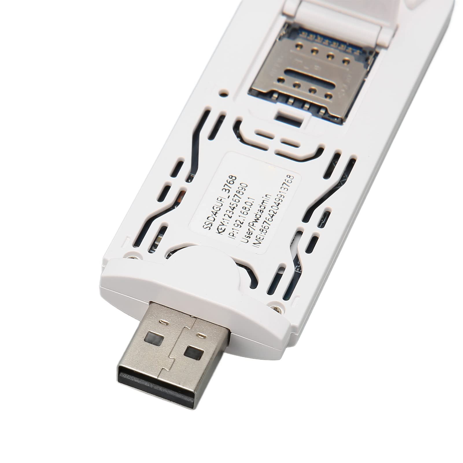 Asixxsix Pr Modem 4G LTE USB Wifi, Szybka Karta Sieciowa Do Laptopa Komputer Stacjonarny Z FunkCją Udostępniania I BezpieZNym Dostępem Do Internetu, Gniazdo Karty Sim Sim