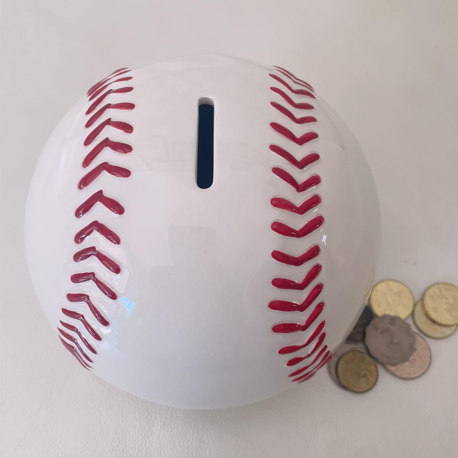 Amazon.co.jp: Minigift セラミック貯金箱 ボールコイン 貯金箱