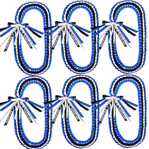 Graduation Ribbon and Necklace - Class of 2025 Graduation Gift - Braided Necklace for Men and Women - Party Accessories