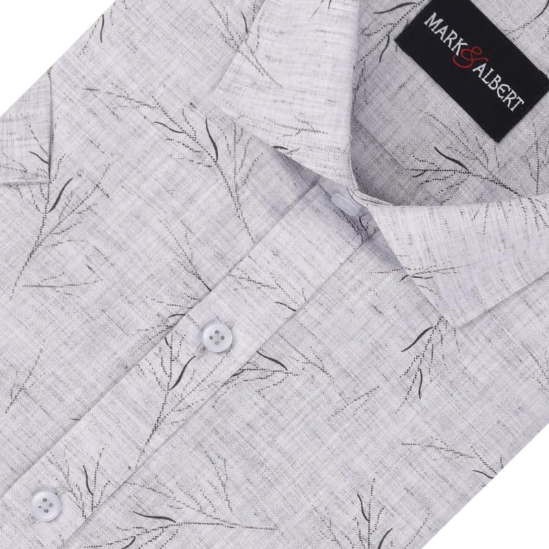 Image of Men's Half Sleeve Linen Shirt