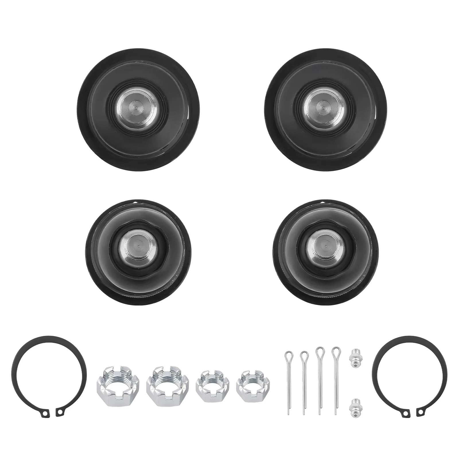 Kit Rótula Suspensión Juntas Rótula Dirección Compatible Con GMC Para Yukon XL 2500 2000-2010 Kit Brazo Control Delantero Superior Inferior K6693 K6696