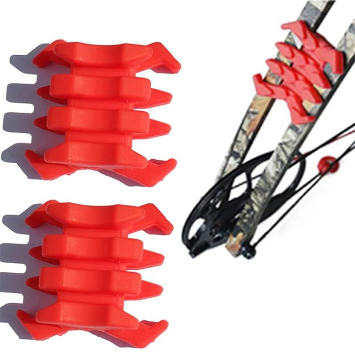 Buy CUPID 1 Pair Compound Bow Stabilizer Split Limb Damping Archery Rubber Bow Limbs Vibration