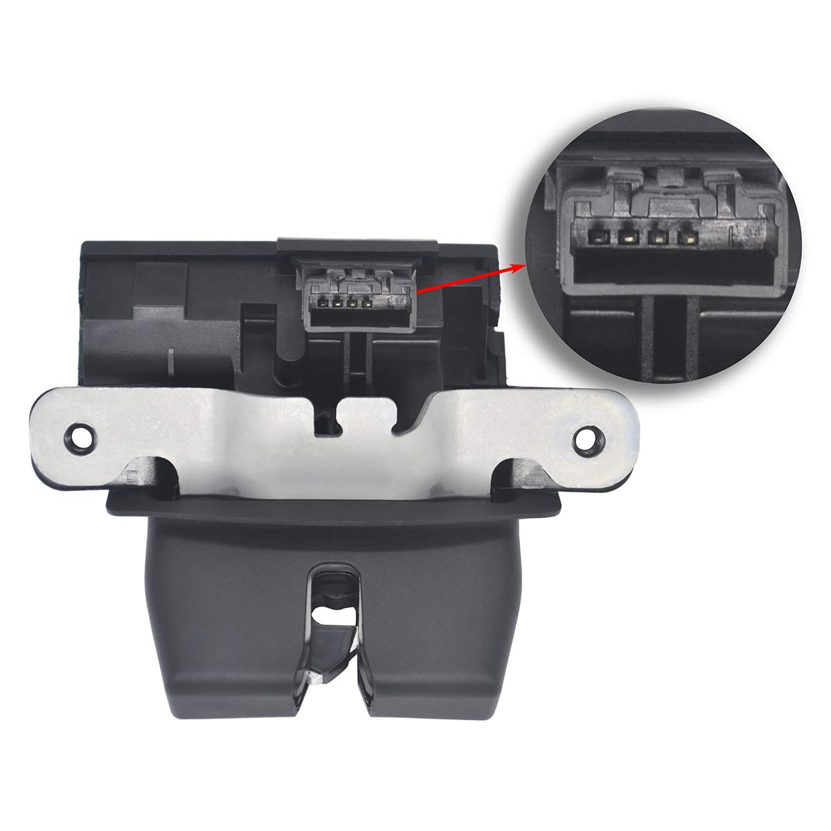 Serratura Portellone Bagagliaio Posteriore Fiesta MK6, KASturbo Chiusura Blocco per B-Max 2008-2017 1761865 8A61A442A66BE DK5162310D