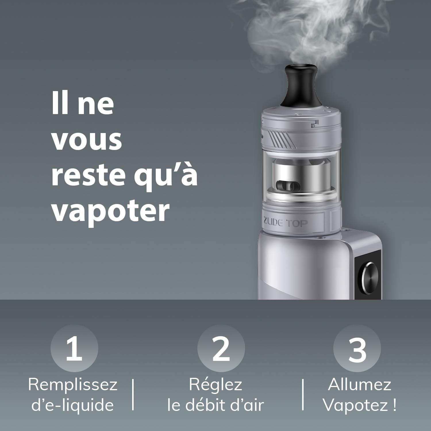 elfbar nachfüll pod läuft aus Pyrex de rechange pour kit Sky Solo de Vaporesso | [Verre de remplacement] main image 0