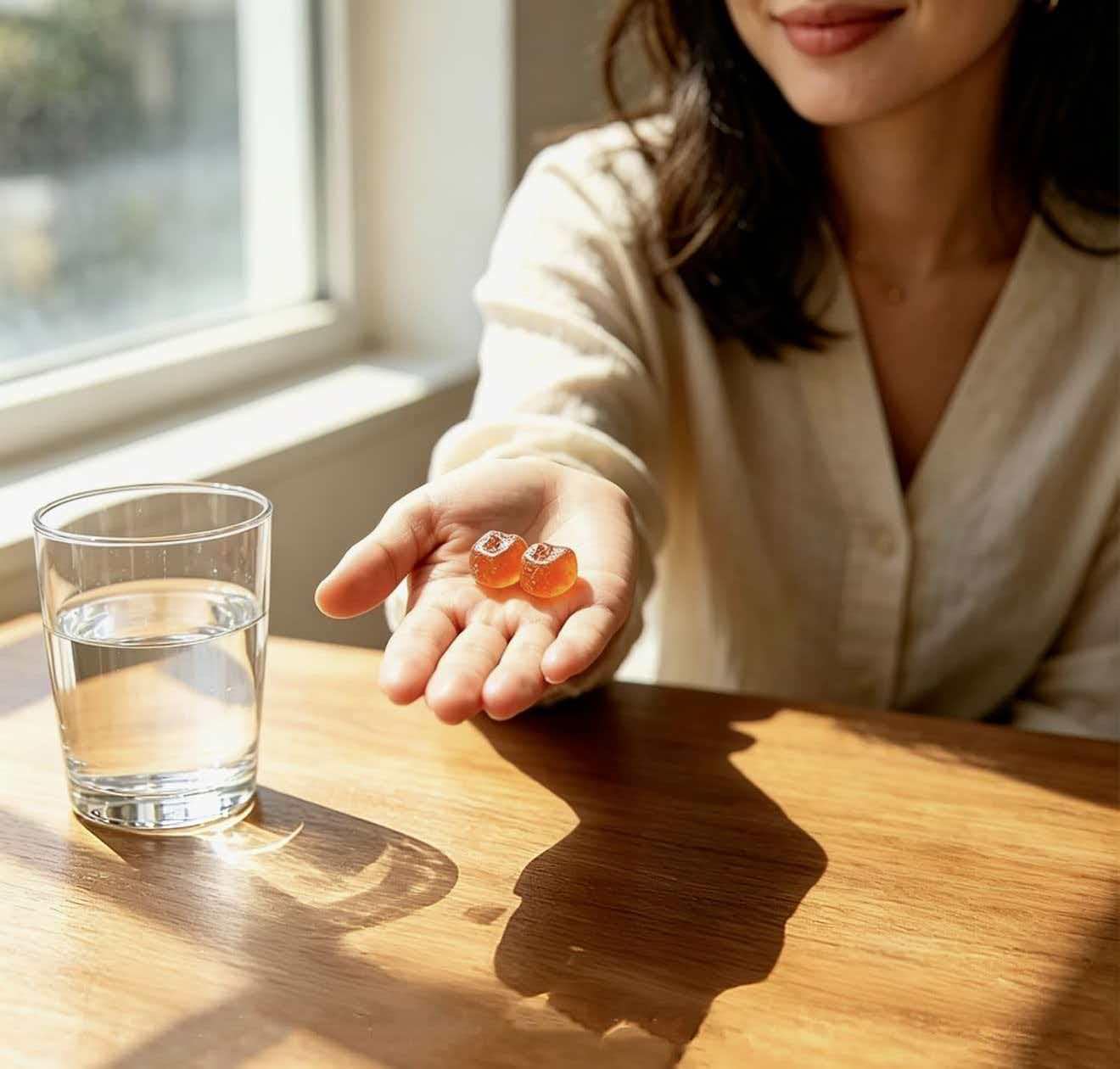 Gomitas probióticas orgánicas Jevawell, paquete de 30 unidades | Gomitas probióticas orgánicas con sabor a frutos rojos, aptas para hombres y mujeres, 30 unidades por paquete.