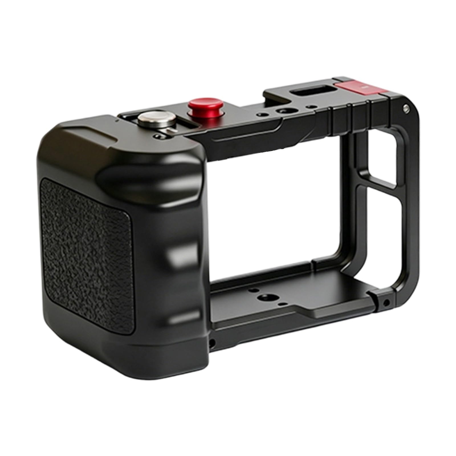 Ergonomiczna metalowa rama, przedłużony uchwyt, ramka ochronna, obudowa 1/10.2 cm, aluminiowa klatka do akcji 5/4/3 fotografia uliczna, stabilizator