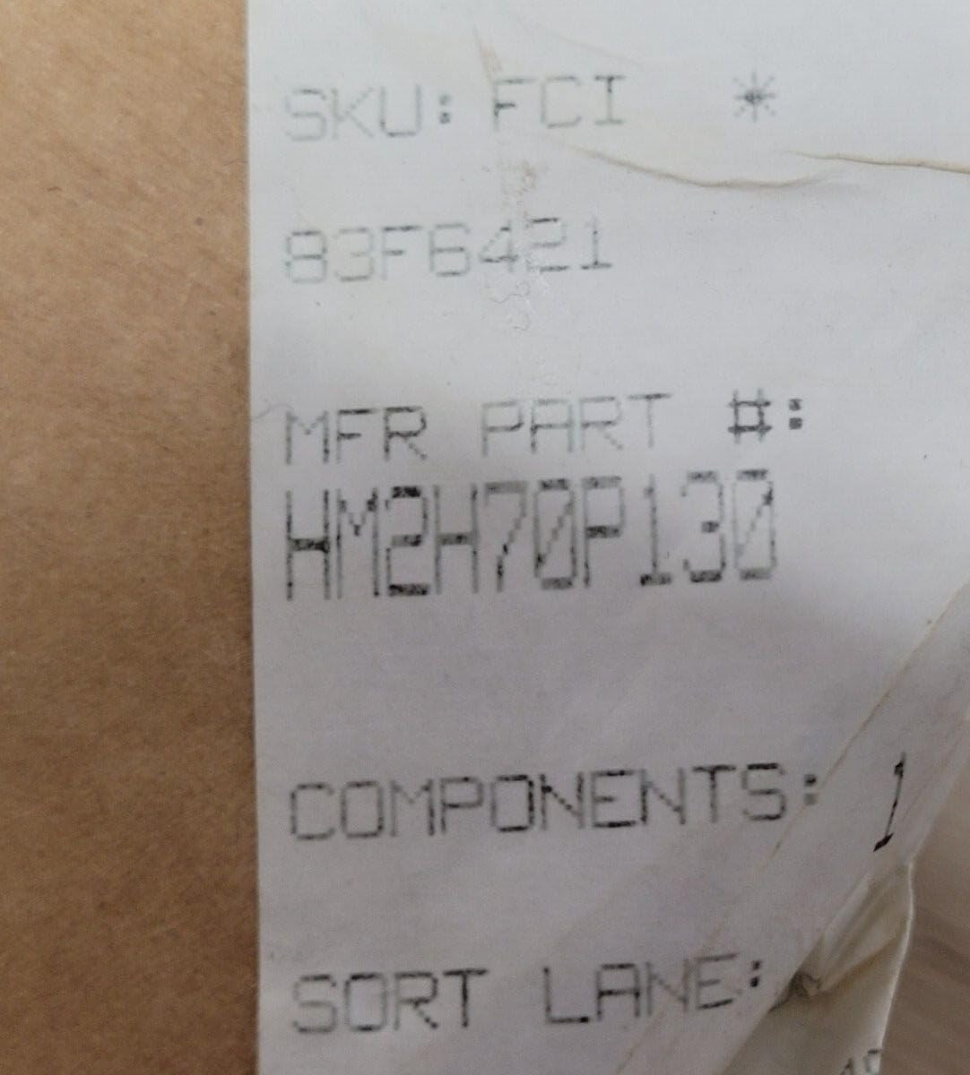 (1 PC) HM2H70P130 SOURIAU Conn Shroud Hard Metric 154POS