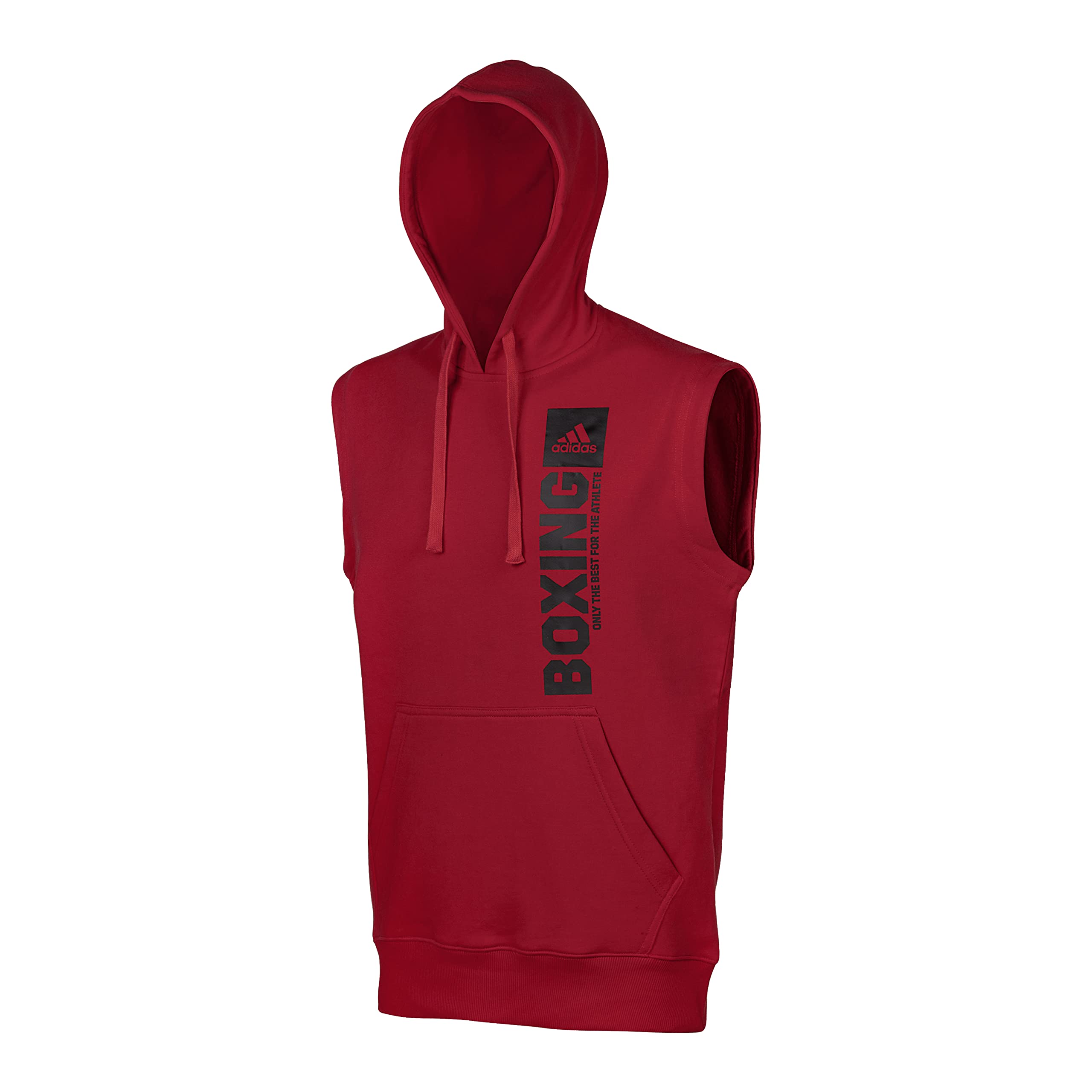 Adidas Męska bluza z kapturem Community Vertical Hoody Sleeveless Boxing bluza z kapturem bez rękawów (1 opakowanie)