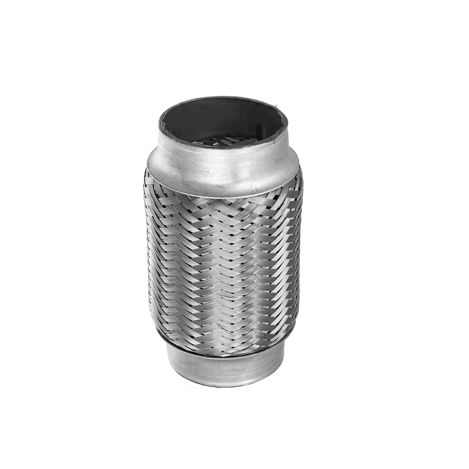 Tłumiki samochodowe 51x55x252mm 51x57x150mm 58x63x250mm rura wydechowa samochodu teleskopowa elastyczna złącze rury tłumika ze stali nierdzewnej(Gold)