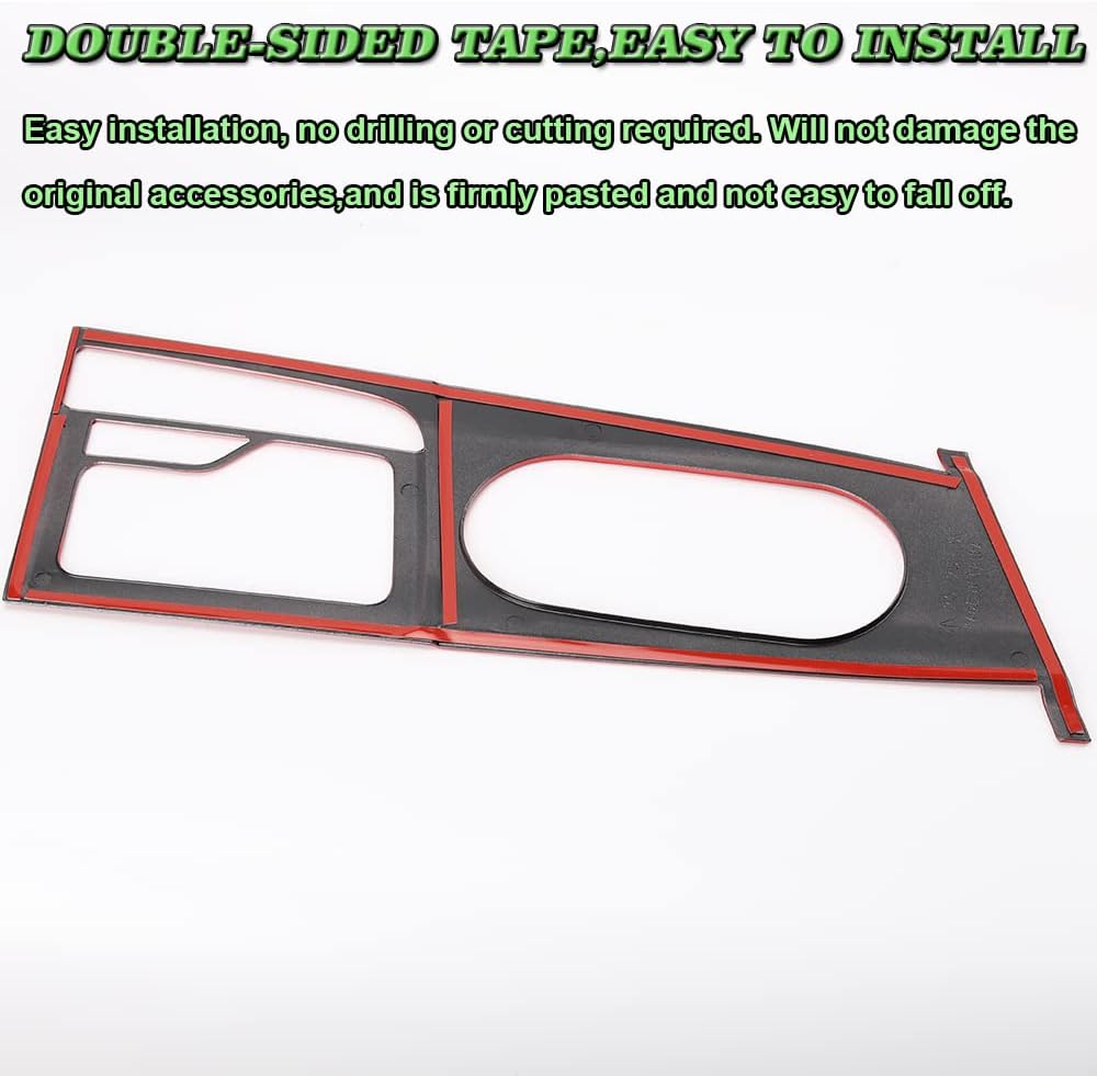 BOYOUS ABS Center Console Gear Shift Panel Frame Cup Holder Cover Interior Decoration Trim Accessories for Hyundai Elantra 2021 2022 2023 2024, Only Fit Electronic Handbrake Type(Carbon Fiber) BOYOUS ABS Center Console Gear Shift Panel Frame Cup Holder Cover Interior Decoration Trim Accessories for Hyundai Elantra 2021 2022 2023 2024, Only Fit Electronic Handbrake Type(Carbon Fiber)