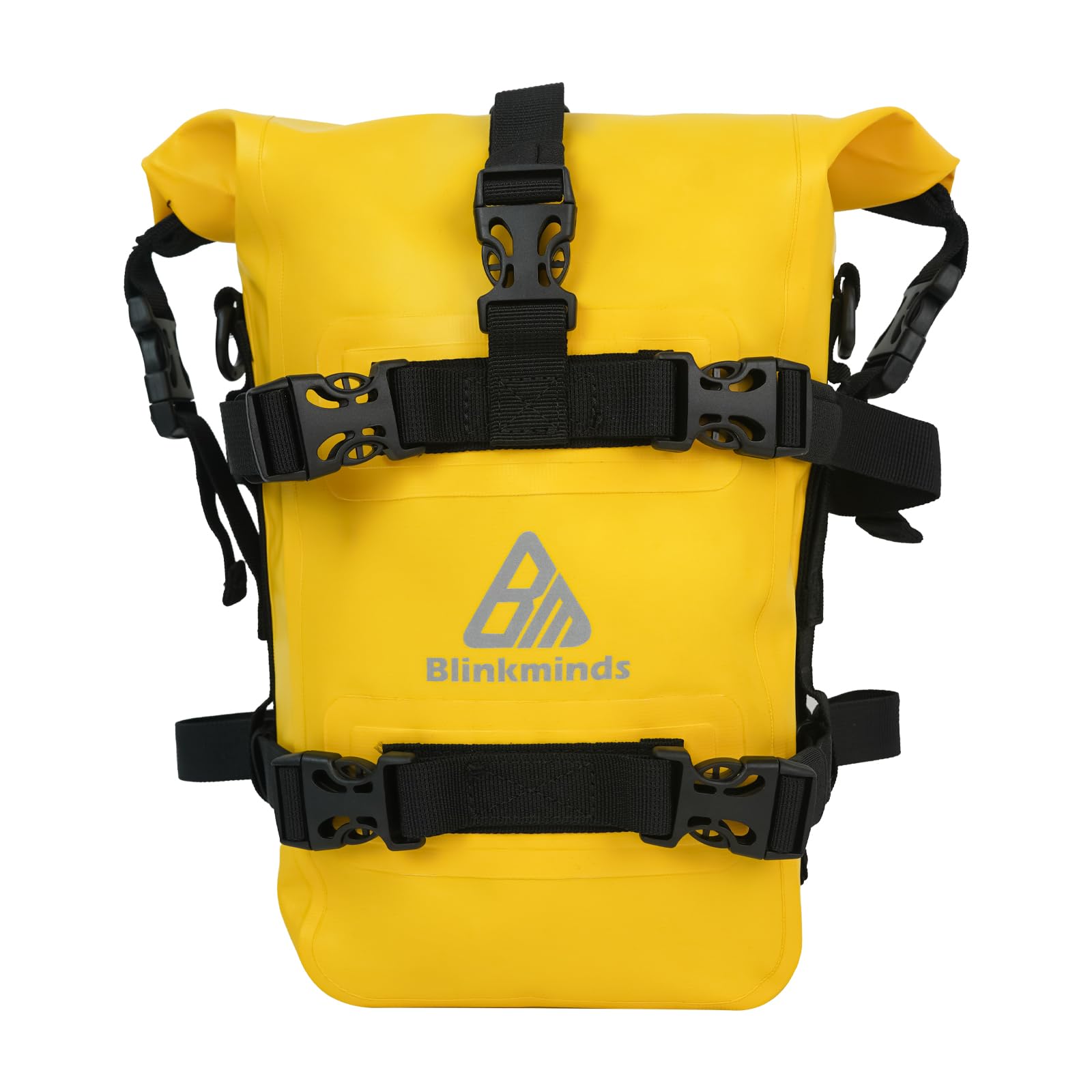 Heavy Duty Dry Bag - Waterproof Motorcycle Tail Bag, 6-8L Storage for Camping Gear, Rear Rack Trunk Motor Accessories