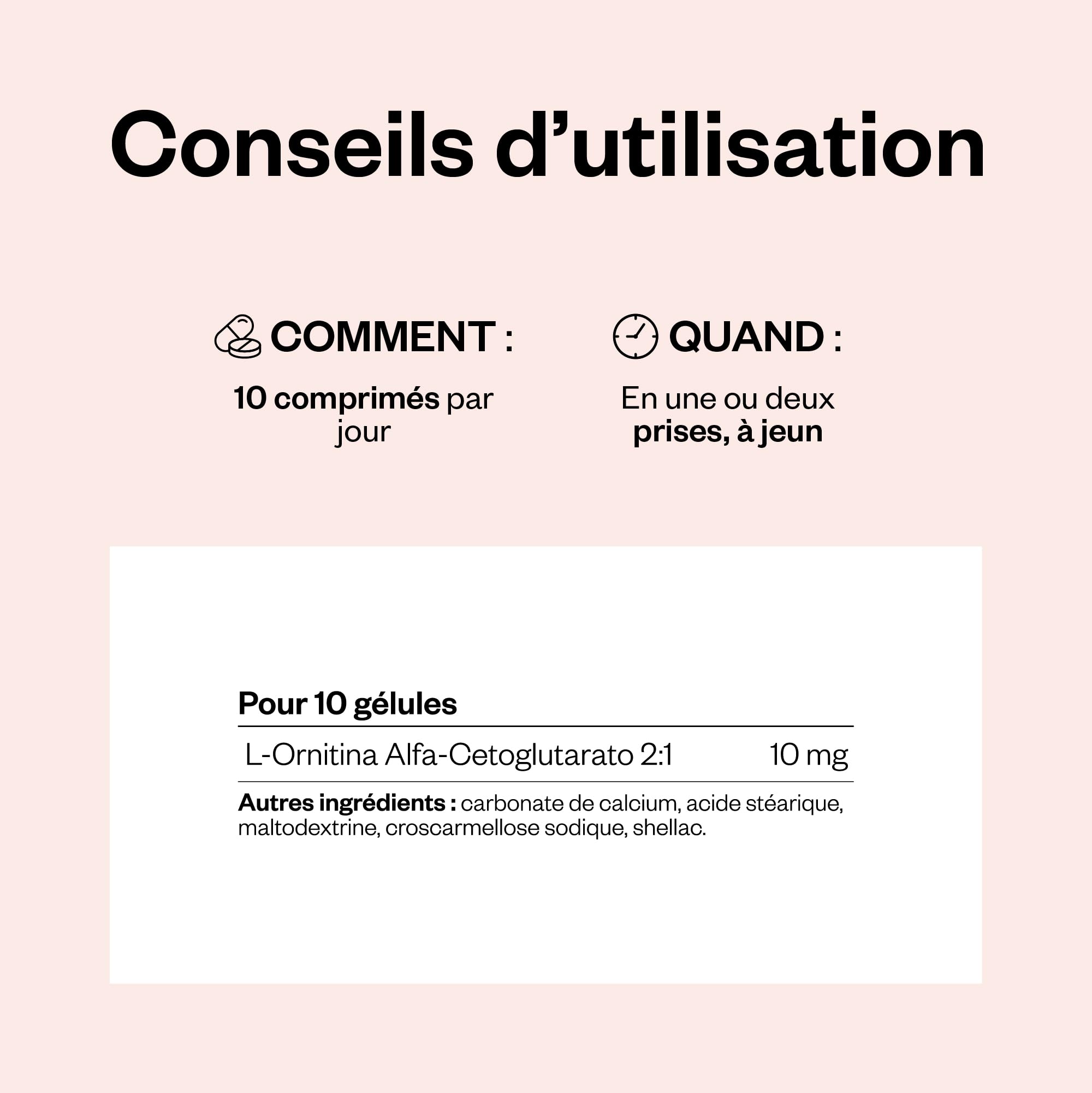 Ornithine Alpha Ketoglutarate (OKG) - Accroît la Production - SuperSmart