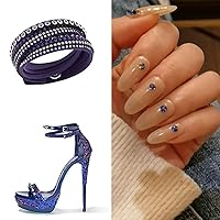 Vista 368 de Beadsland 1440 diamantes de imitación de cristal con parte trasera plana, gemas redondas, sombra dorada, SS20, 0.181-0.189 in