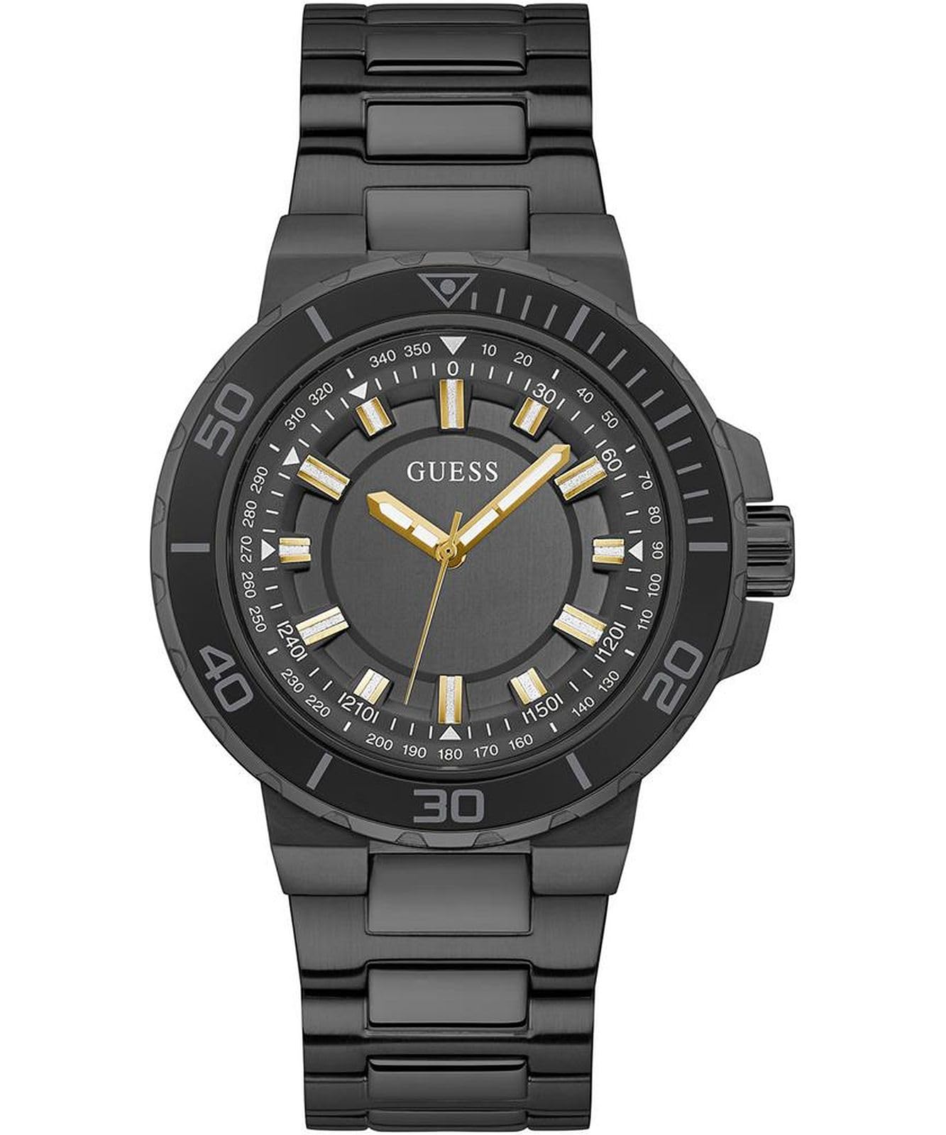 GUESS Stainless Steel Track Collection Analog Black Dial Men Watch-Gw0426G3, Black Band (B09R9FYRDL) Amazon Price History, Amazon Price Tracker