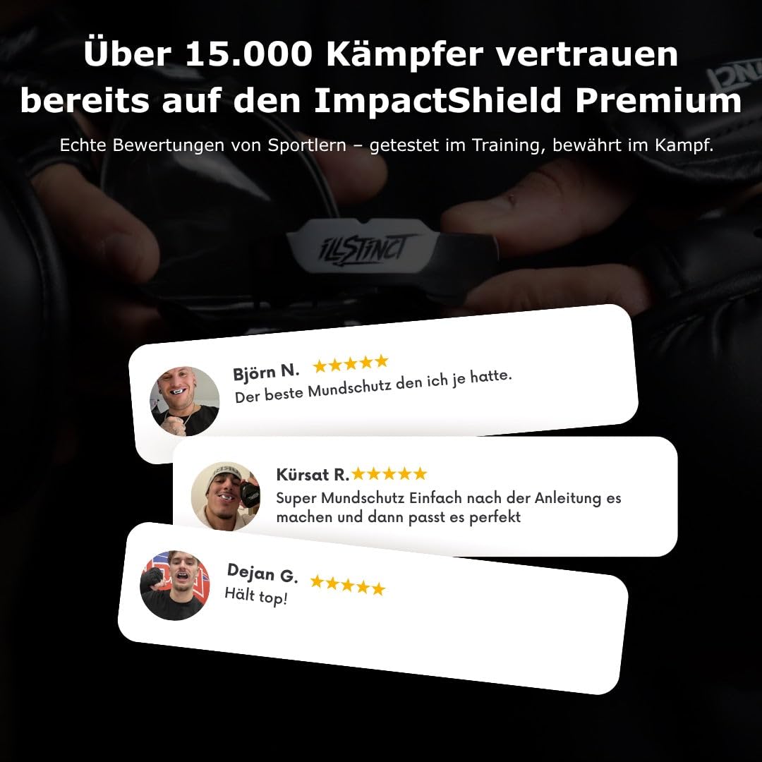 ImpactShield Premium Mundschutz Individuell anpassbar