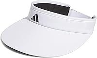 adidas Women's Wide Brim Tour Golf Visor - AEROREADY Sweatband, Adjustable Fit, Sun Protection