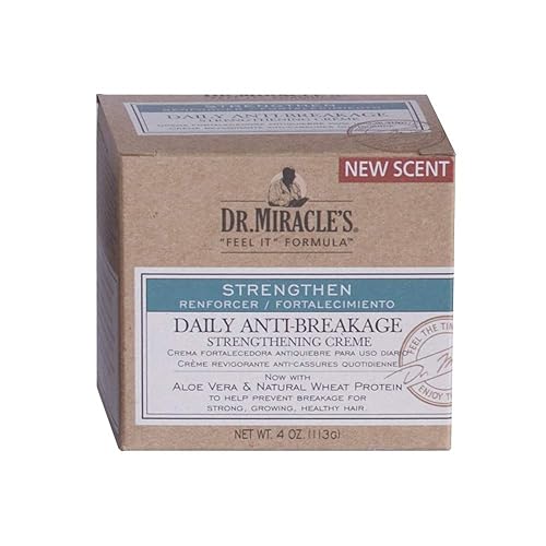 Dr. Miracles Fortalecer Daily Anti-Reak Strength Creme 4 oz (paquete de 2)