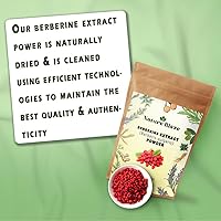 Vista 3 de Hierbas Orgánicas Extracto De Berberina En Polvo 3.53 oz